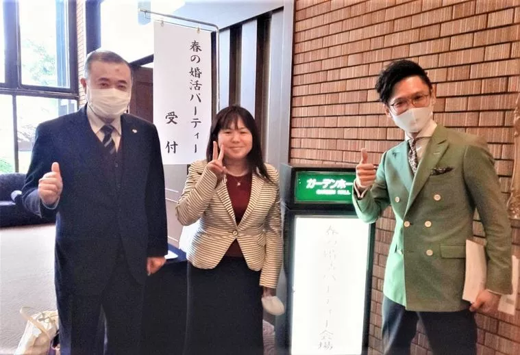 久々にホテルでの婚活パーティーです(^O^)／