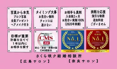 さくら咲ク結婚相談所「婚活ランキングサイト上位！ご紹介いただきました！」-4