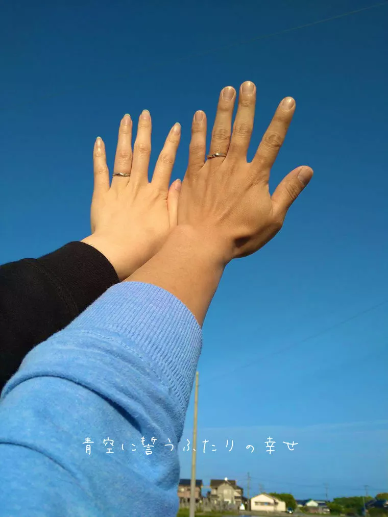 5月の青空に誓うよ！今日からふたり幸せになろうね♡
