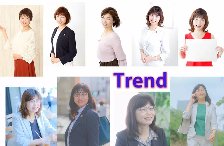 プロフィール写真にもトレンド有。外したらあかん。