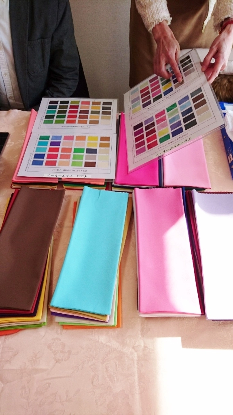 男性のパーソナルカラー診断を行いました