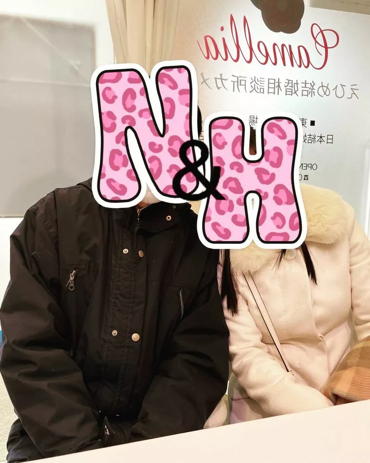 幸せな２人がご来店🎶