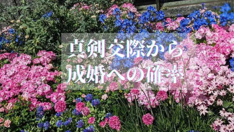 真剣交際から成婚する確率は何％?