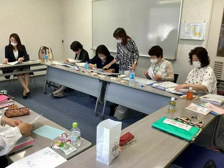 昔乍らの手組みプロフィール交換会