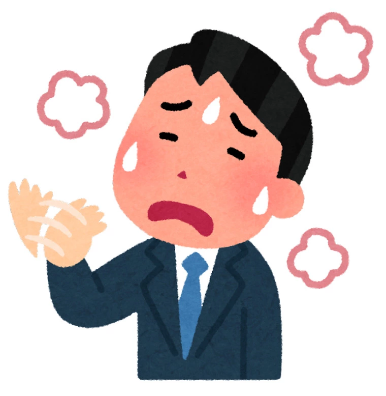 夏は、汗染み、臭い対策は万全を期して！