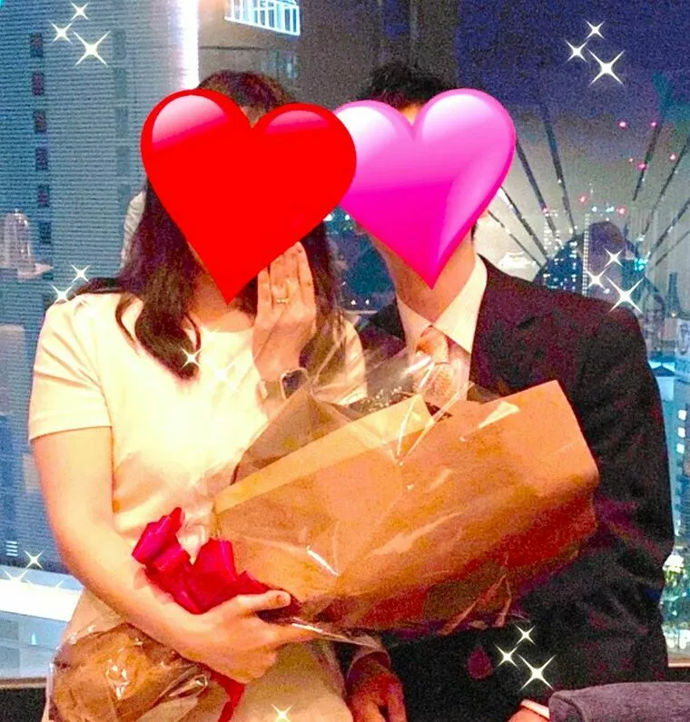 【プロポーズ大成功】…入会から『3ヵ月』の『スピード婚』