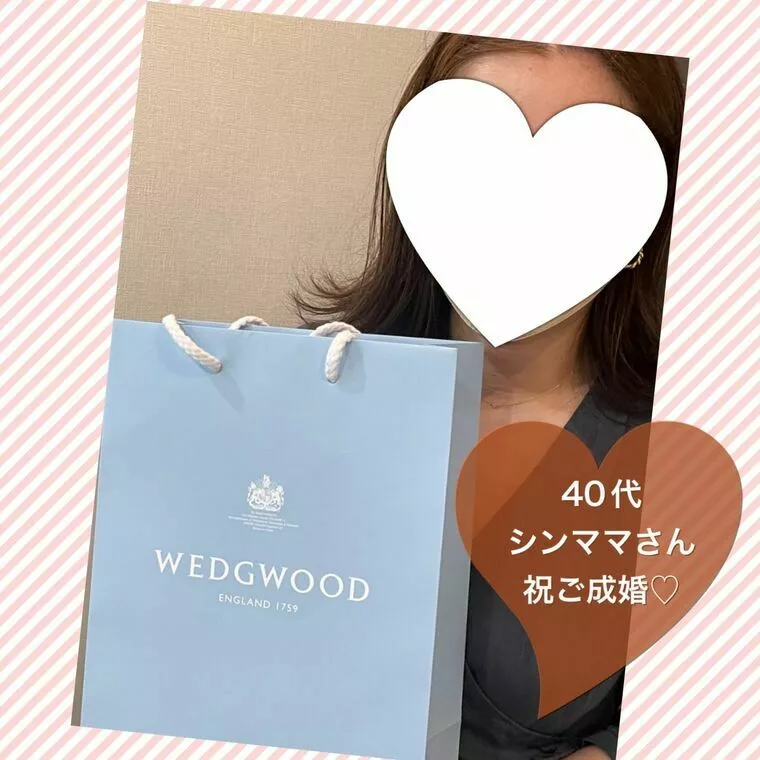 ＜ご成婚＞再婚同士のご成婚報告です♡