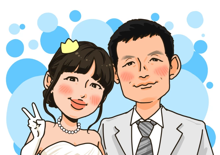 またまた、成婚イラスト💓
