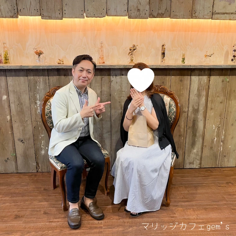 40歳女性会員Mさん✖️51歳男性とご成婚❤️