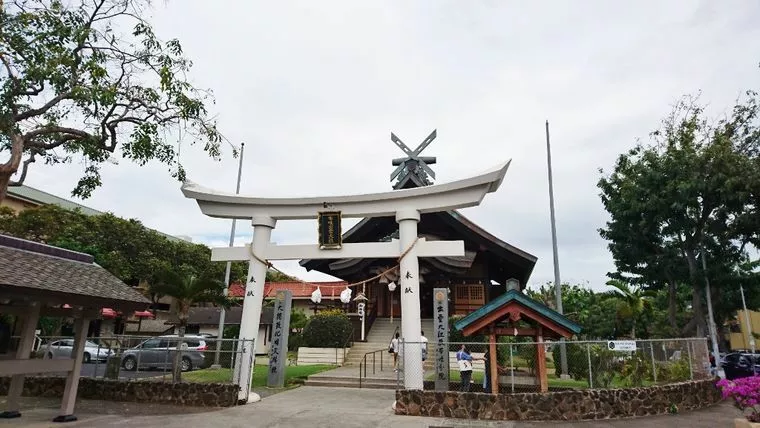 ホノルルで良縁祈願