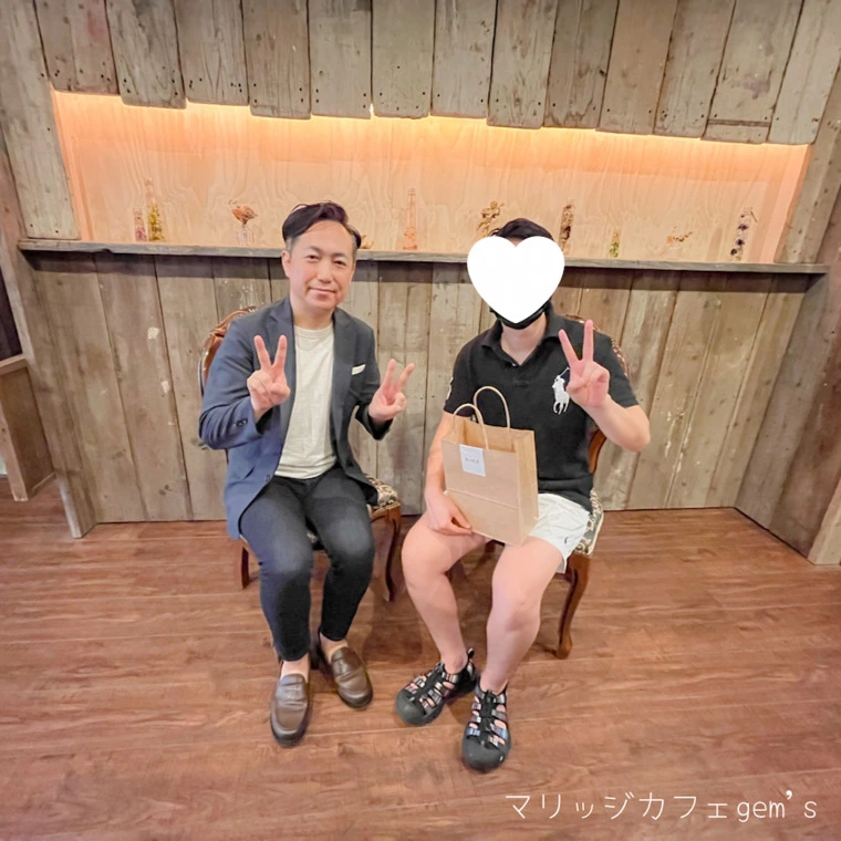 gem'sの37歳男性Kさん史上最速27日でご成婚退会