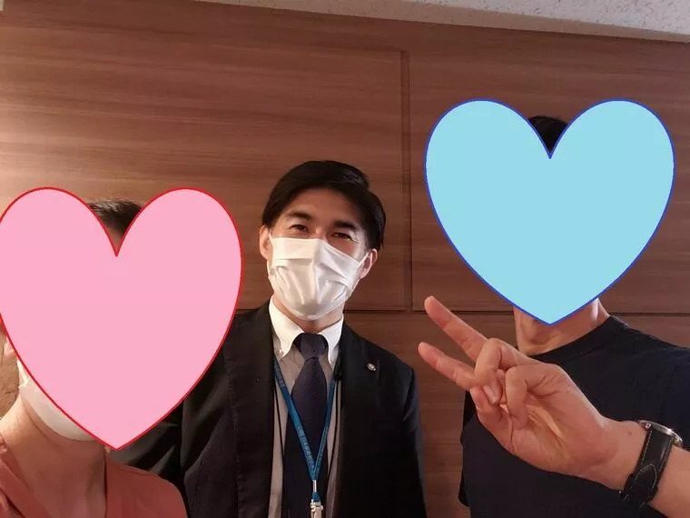 本日は、ご成婚者さまがフィアンセ様を連れてご挨拶に！