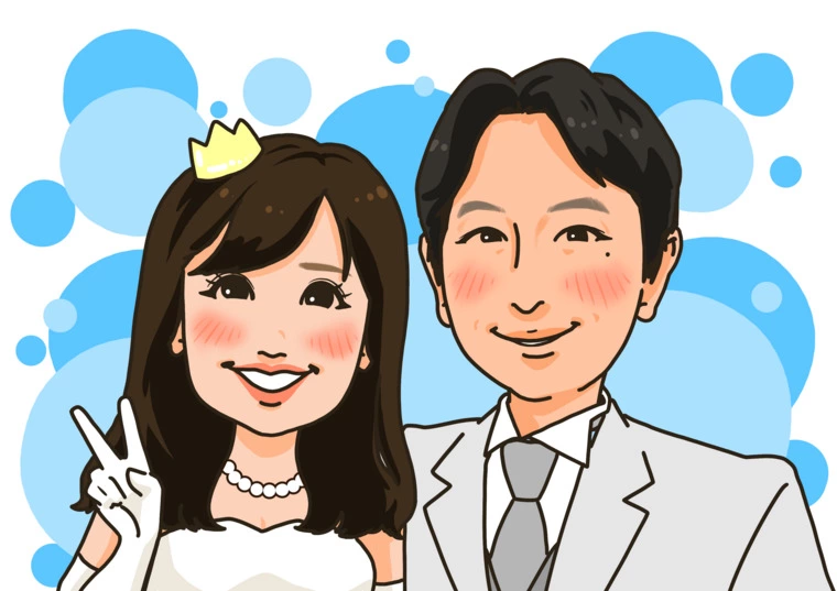 またまた嬉しい成婚イラスト💓