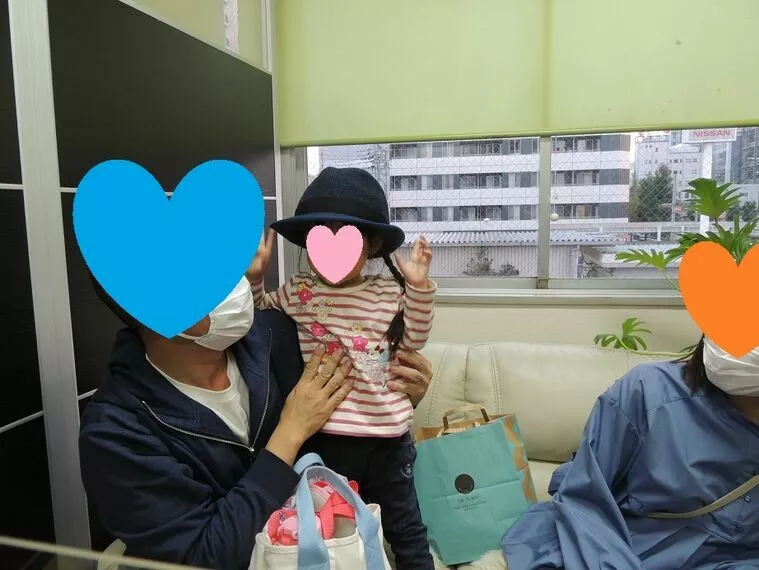 4年前のご成婚家族のご来社(*'▽')！