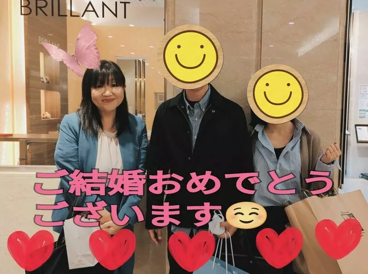 このお二人様がお見合いから43日目入籍です!