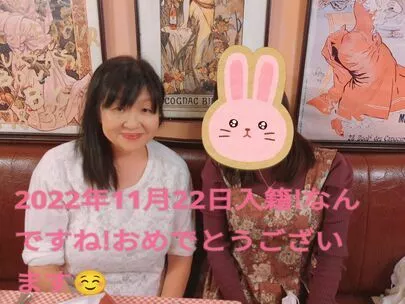 結婚相談所カインド「昨日、いい夫婦の日に元会員さんは入籍されまして」-2