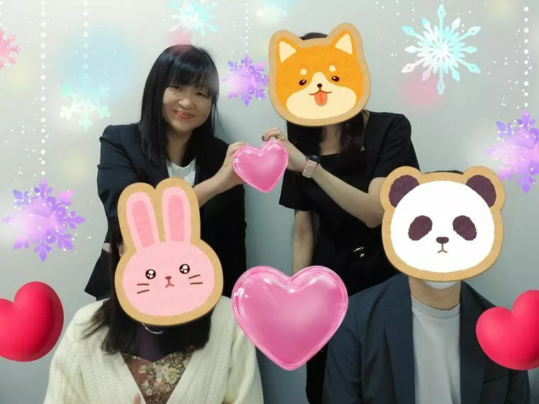お母様、お嬢様と3人でグループLINEいかがですか?