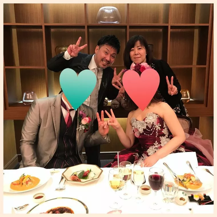 結婚式にご招待頂きました♡