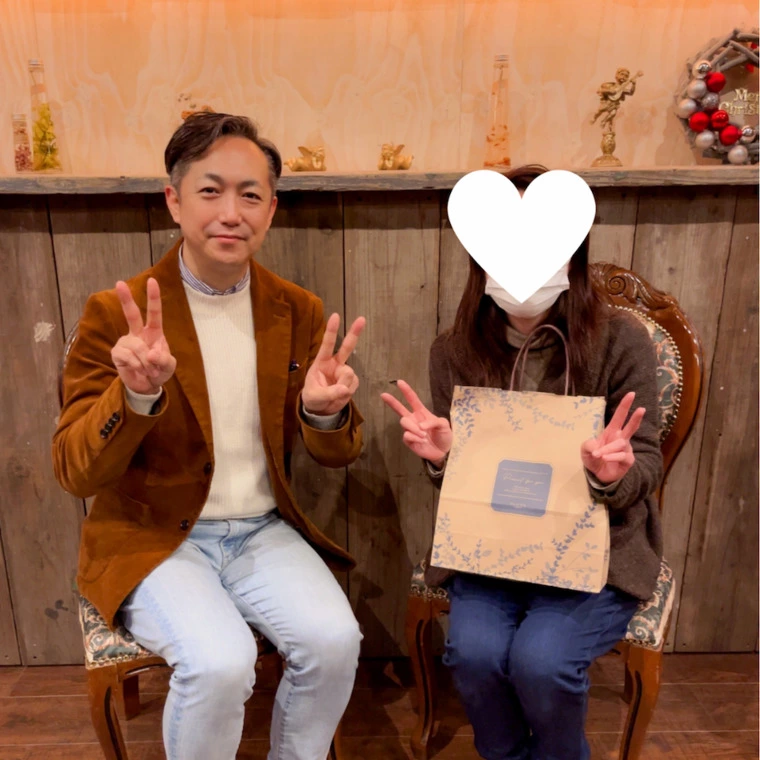 43歳女性会員Eさん✖️47歳男性と12月ご成婚❤️