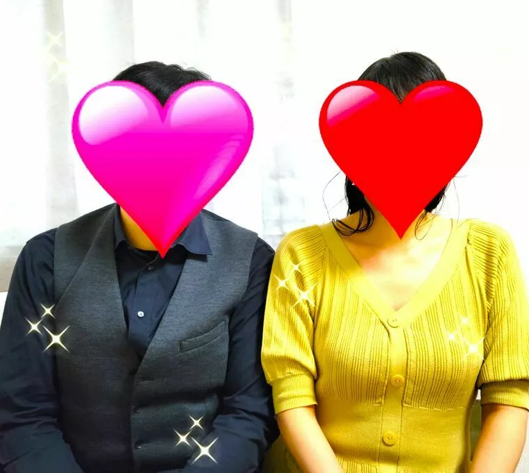 昨年『ご成婚退会』された会員様がサロンに来てくれました！