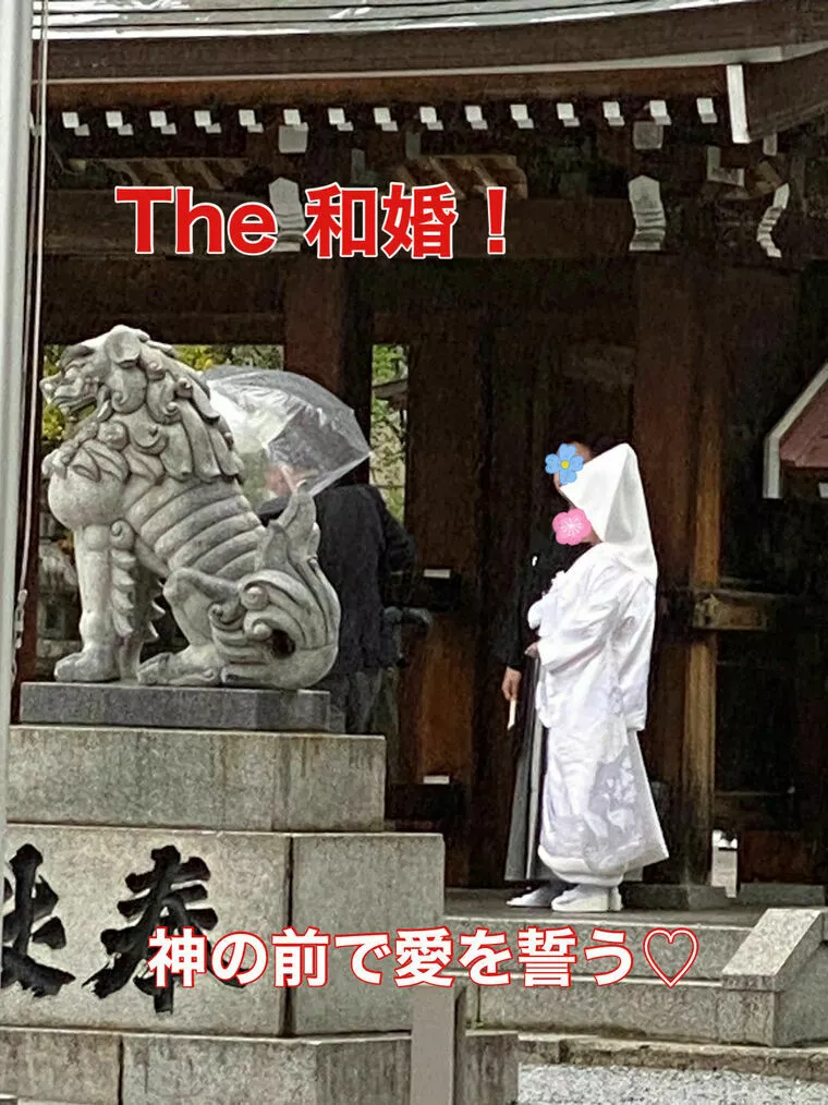 白無垢と綿帽子が可愛い春の結婚式🌸