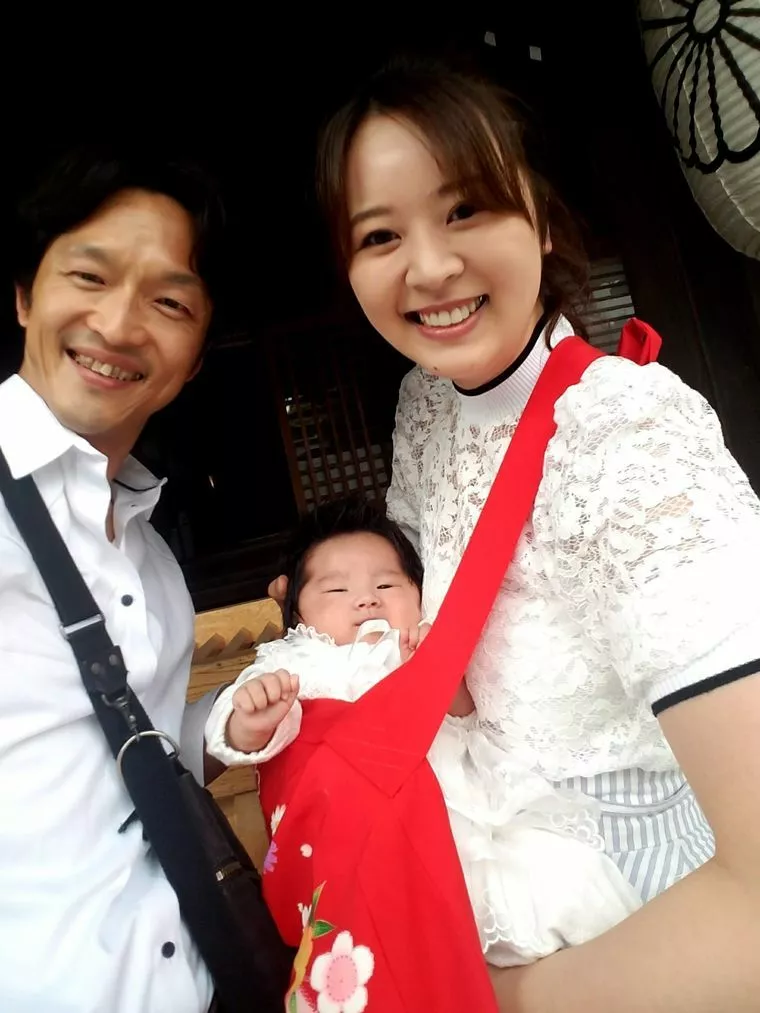 娘が無事に誕生したお礼にお宮参りにいってきました