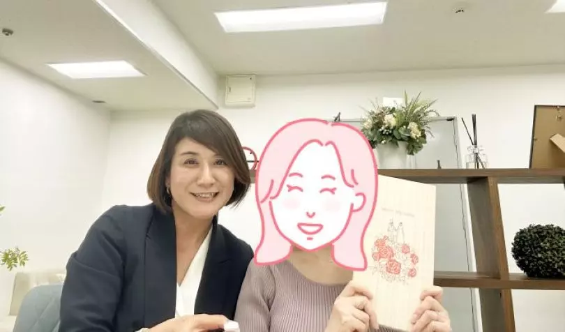 縁結びサロン　Must beで婚活した40代前半女性の画像