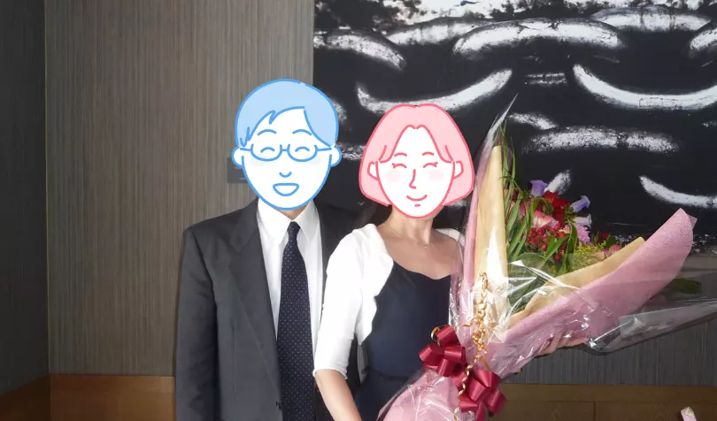 アイリュ・ウェディングパートナーで婚活した60代以上男性の画像