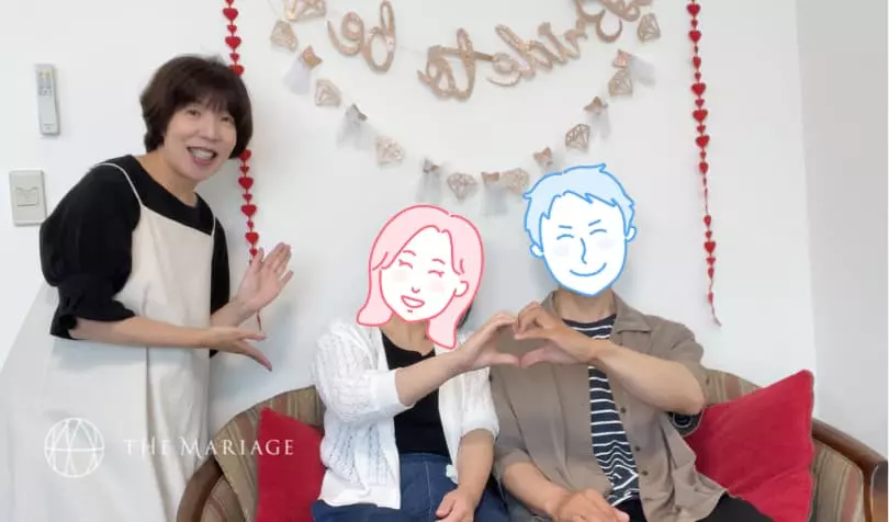 テマリアージュで婚活した30代前半女性の画像