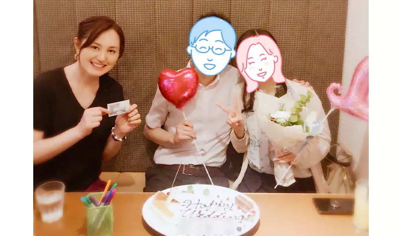 マリッジサンライズで婚活した20代後半女性の画像