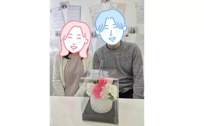 関西ブライダル 神戸明石店 ベルノースで婚活した40代後半女性の画像2