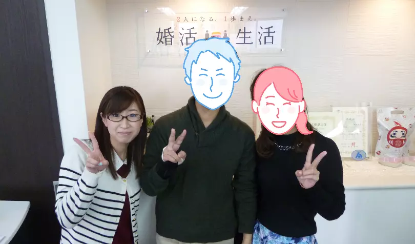 婚活生活で婚活した30代前半男性の画像
