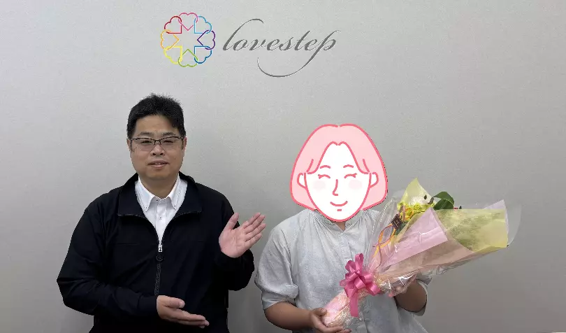 lovestep（ラブステップ）で婚活した30代前半女性の画像