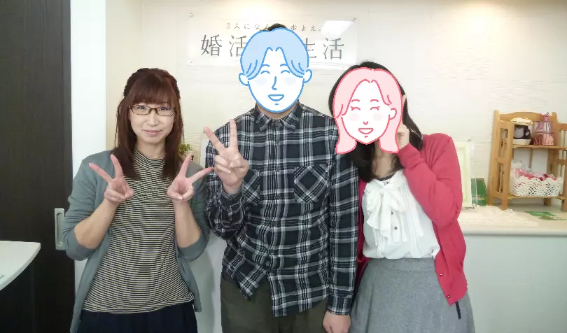婚活生活で婚活した20代後半男性の画像