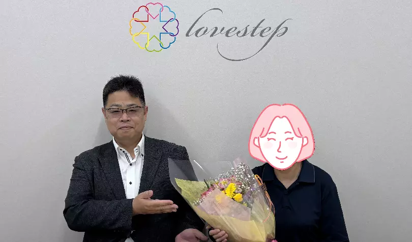 婚活ラボLOVESTEPで婚活した50代後半女性の画像