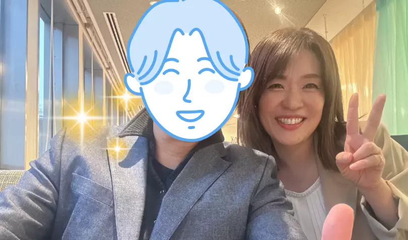 ペアマリッジで婚活した40代後半男性の画像