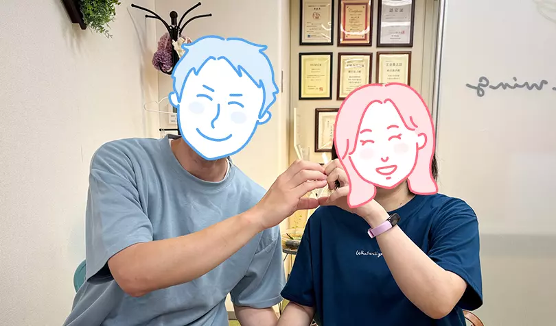 エンジェルウイングで婚活した40代前半女性の画像