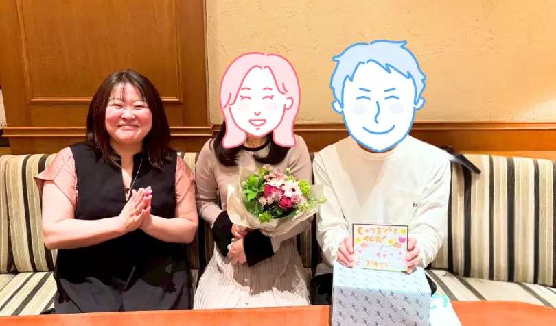 婚活サロン　結Ringで婚活した30代後半女性の画像