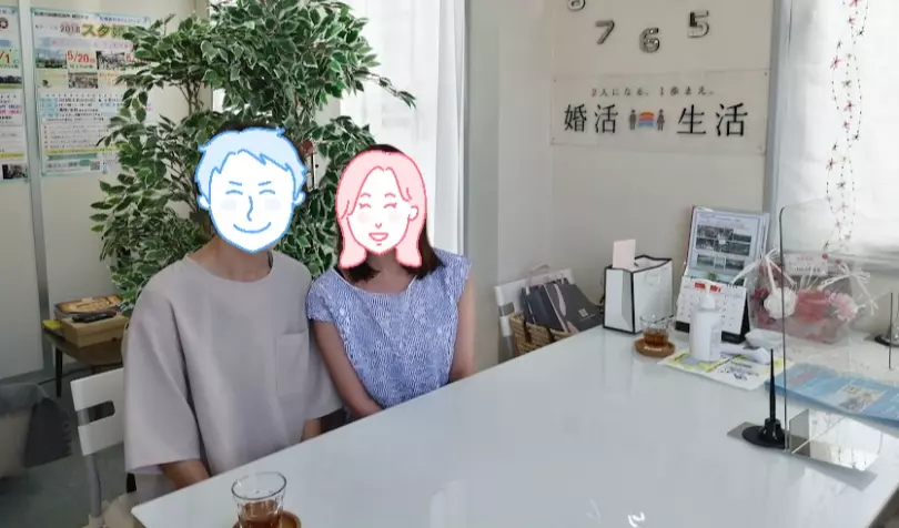 婚活生活で婚活した30代後半男性の画像