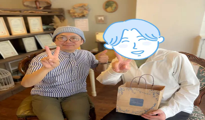 マリッジ カフェ　gem'sで婚活した40代前半男性の画像