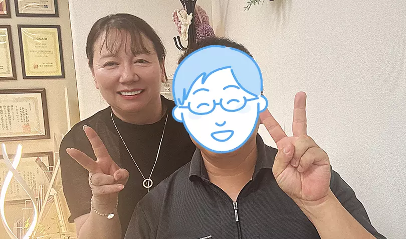 エンジェルウイングで婚活した40代前半男性の画像