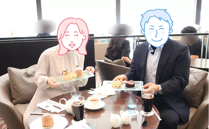 P!っと縁結びで婚活した40代後半女性の画像2