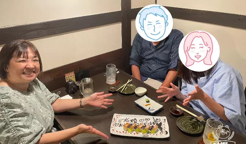 ウエディングサポート　はなえみで婚活した40代前半女性の画像