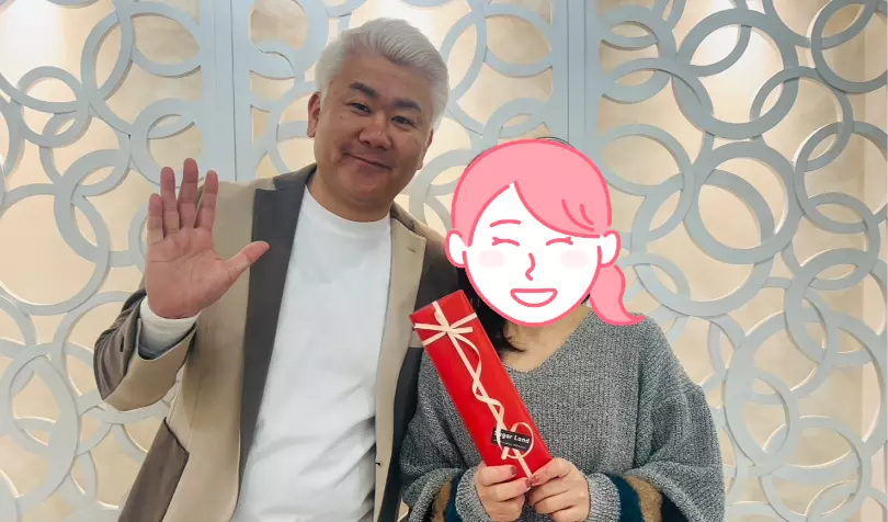 アンジュウエディングで婚活した50代後半女性の画像