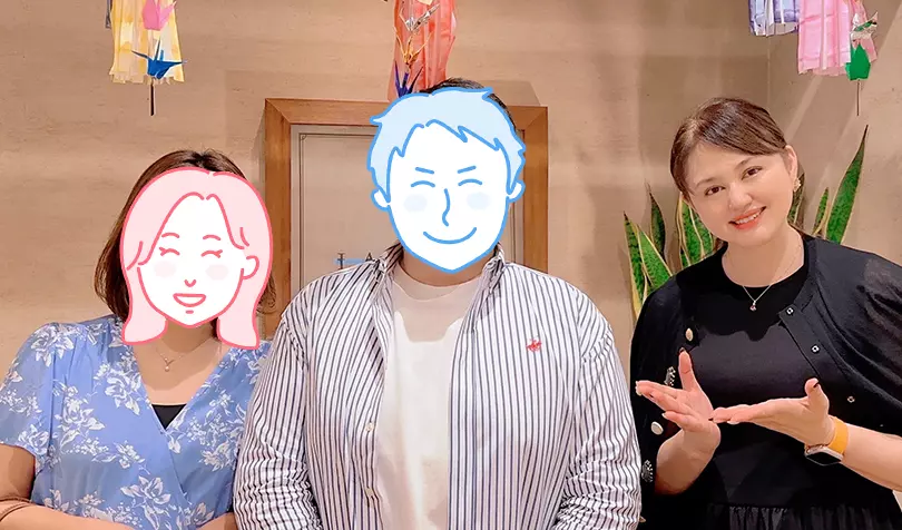 マリッジサンライズで婚活した30代前半女性の画像