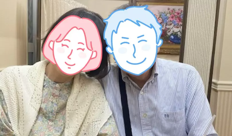 ウェディングマーチで婚活した60代以上女性の画像
