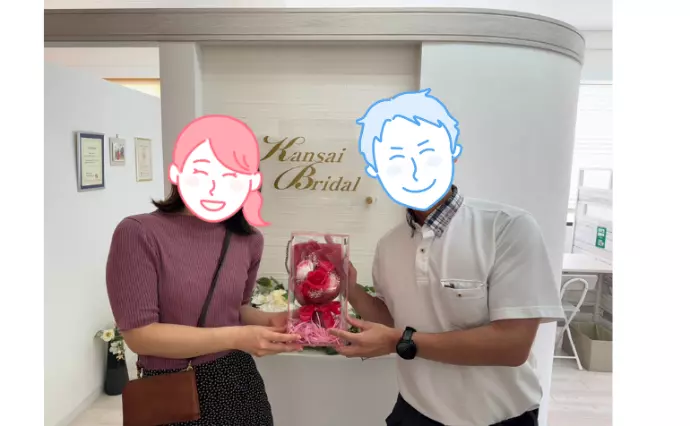 関西ブライダル 神戸明石店 ベルノースで婚活した30代前半男性の画像2