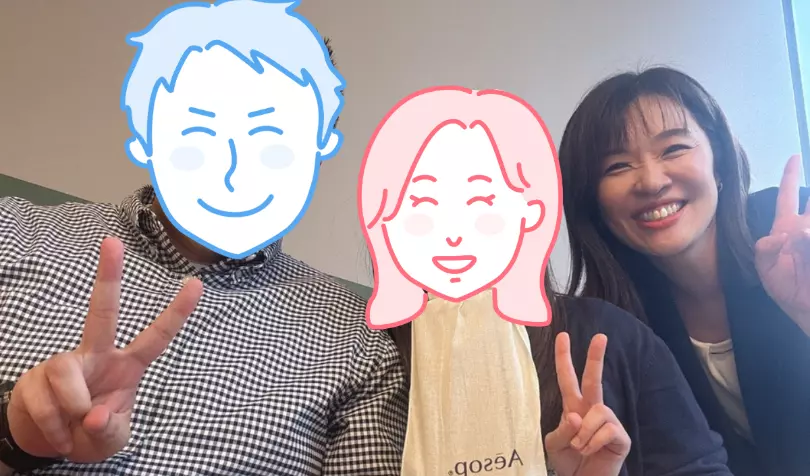 ペアマリッジで婚活した30代前半女性の画像
