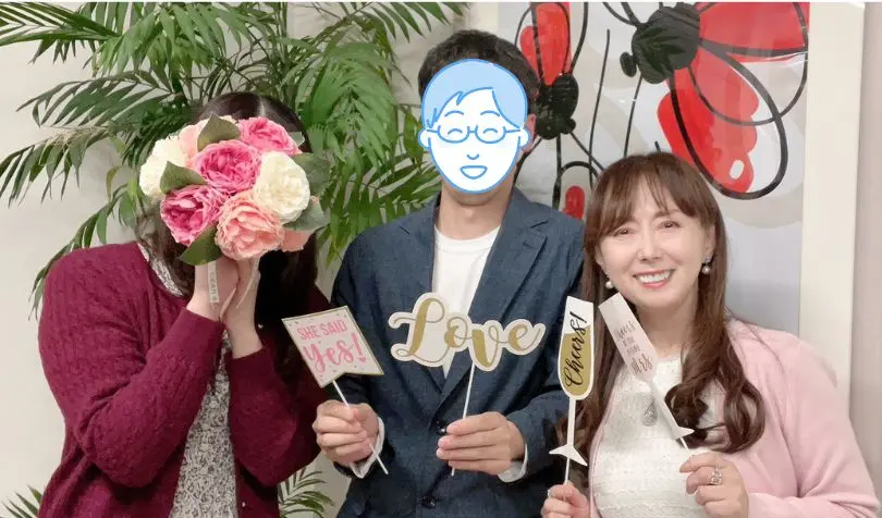 チアーズで婚活した40代前半男性の画像