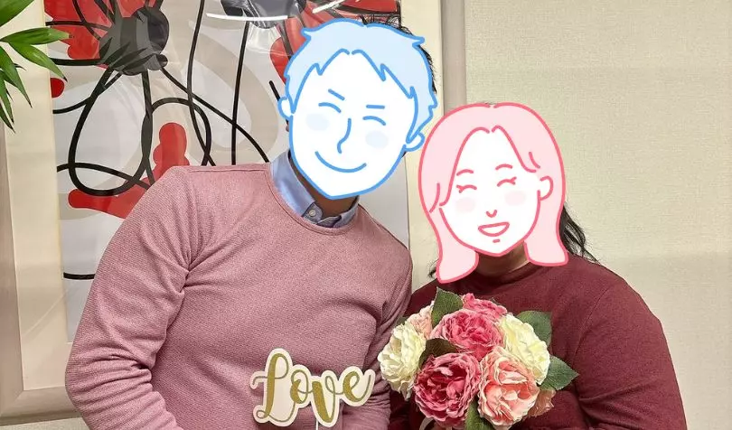チアーズで婚活した40代前半女性の画像